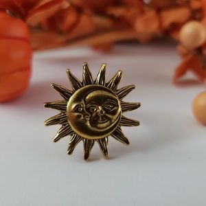 Moon/Sun Adjustable Ring